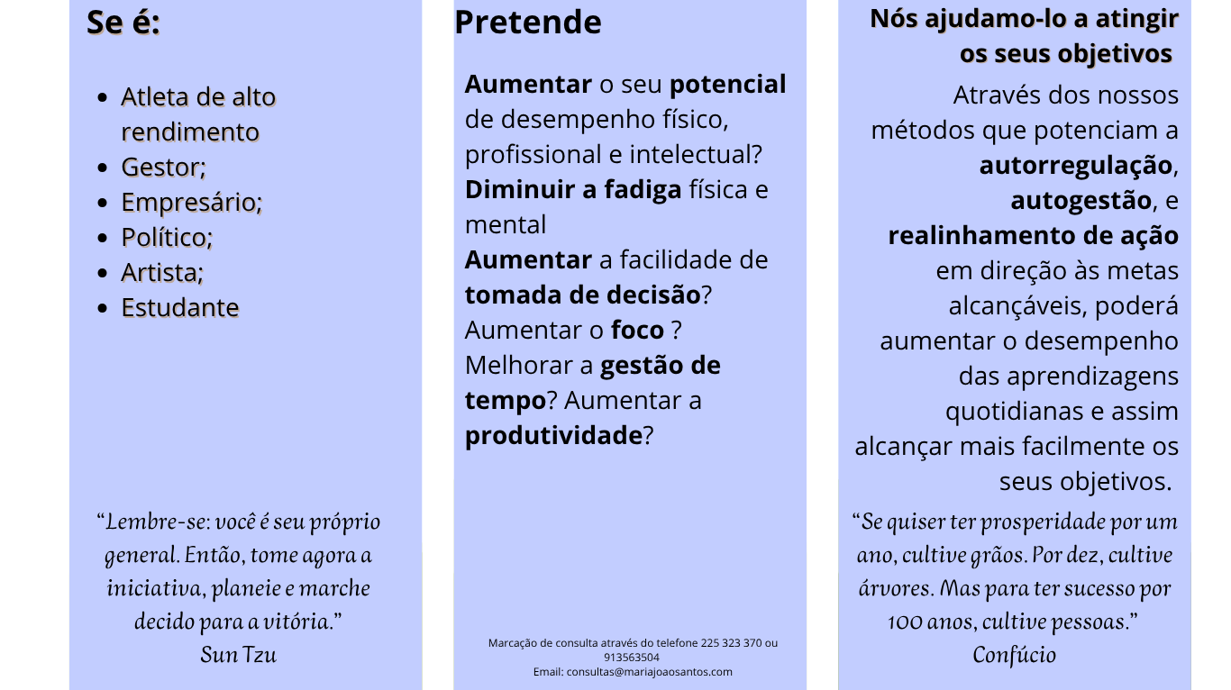 desempenho e vitalidade